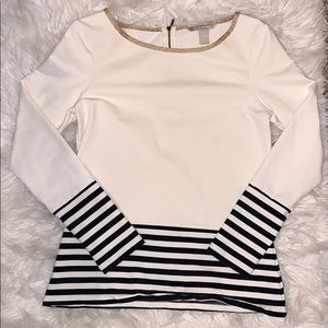 Long sleeve banana republic top